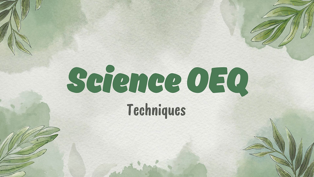 How to score better on Open Ended Questions for O-Level Science