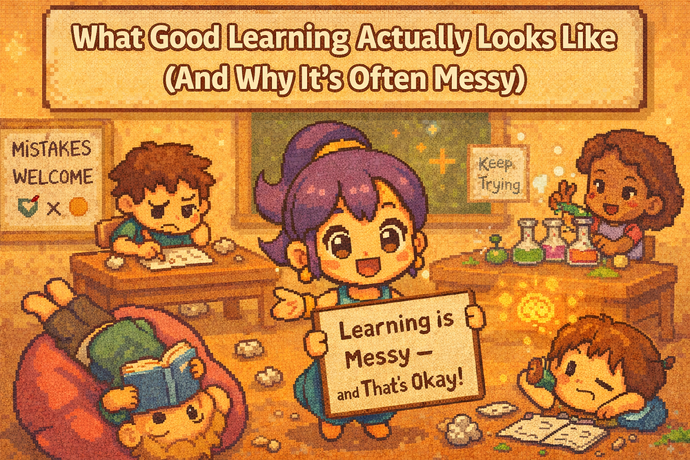 What Good Learning Actually Looks Like (And Why It’s Often Messy)