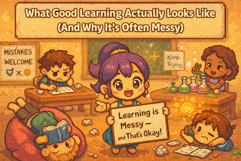 What Good Learning Actually Looks Like (And Why It’s Often Messy)
