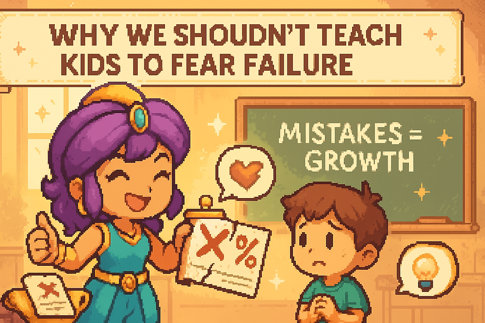 Why We Shouldn’t Teach Kids to Fear Failure